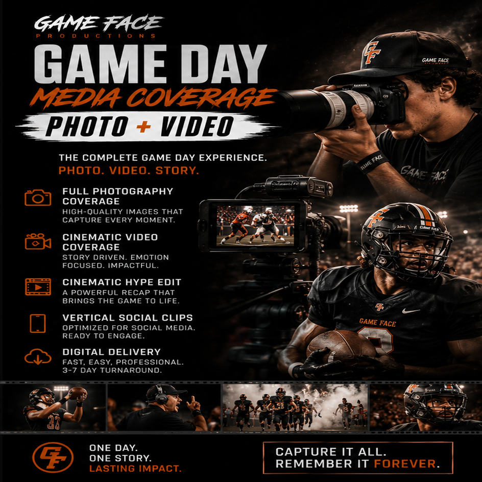 Game Day Media Coverage (Photo + Video)