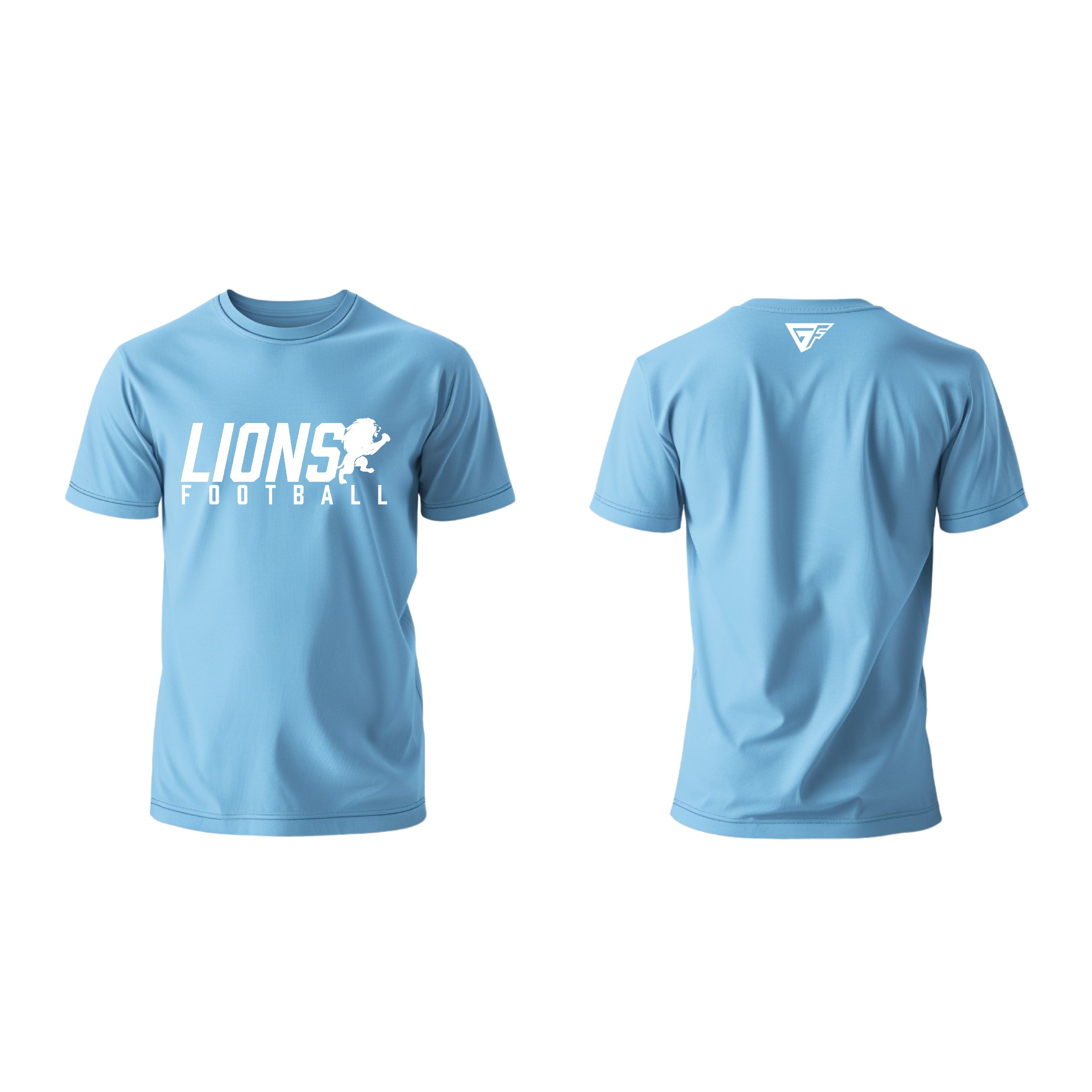 Lions Football T-Shirt – Game Face Productions